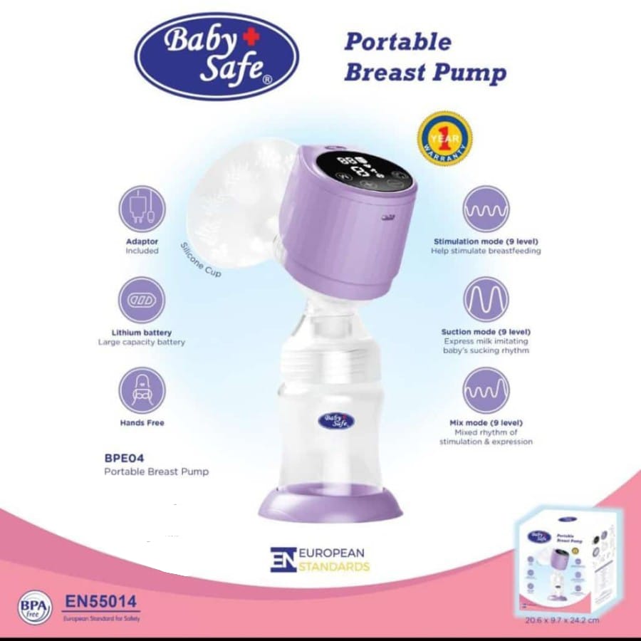 BabySafe Portable Breast Pump BPE04 — foto 1