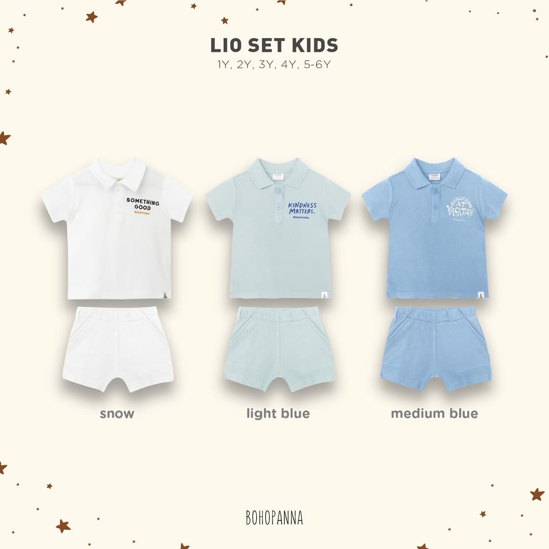 Bohopanna Lio Set Kids — Pilihan Variasi — foto 1
