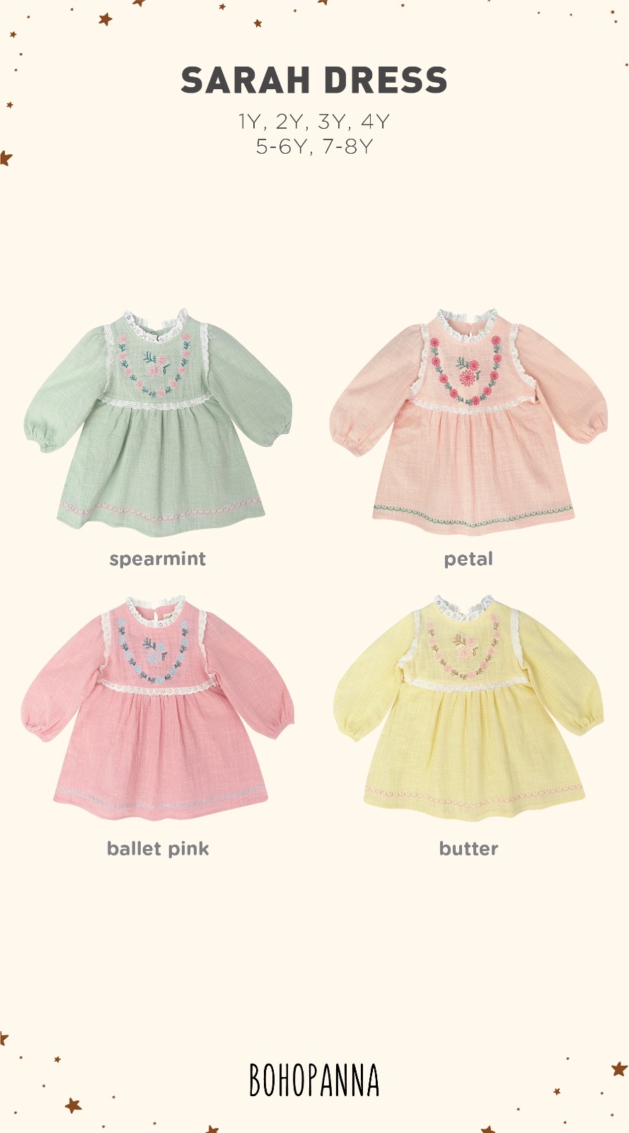 Bohopanna Sarah Dress — Pilihan Variasi — foto 1