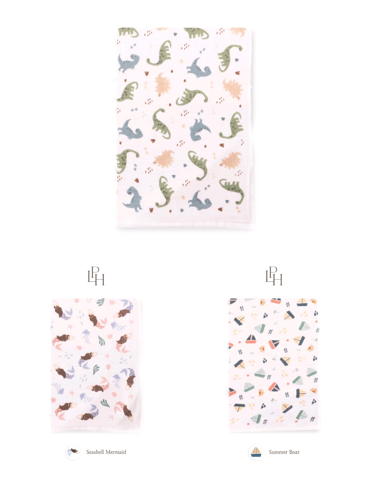 Little Palmerhaus Tottori Baby Towel Handuk Bayi — Pilihan Motif — foto 1