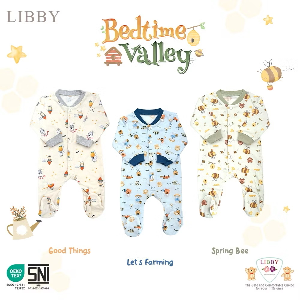 Libby Bedtime Valley Jumper Pendek Bayi Newborn — Pilihan Variasi — foto 1