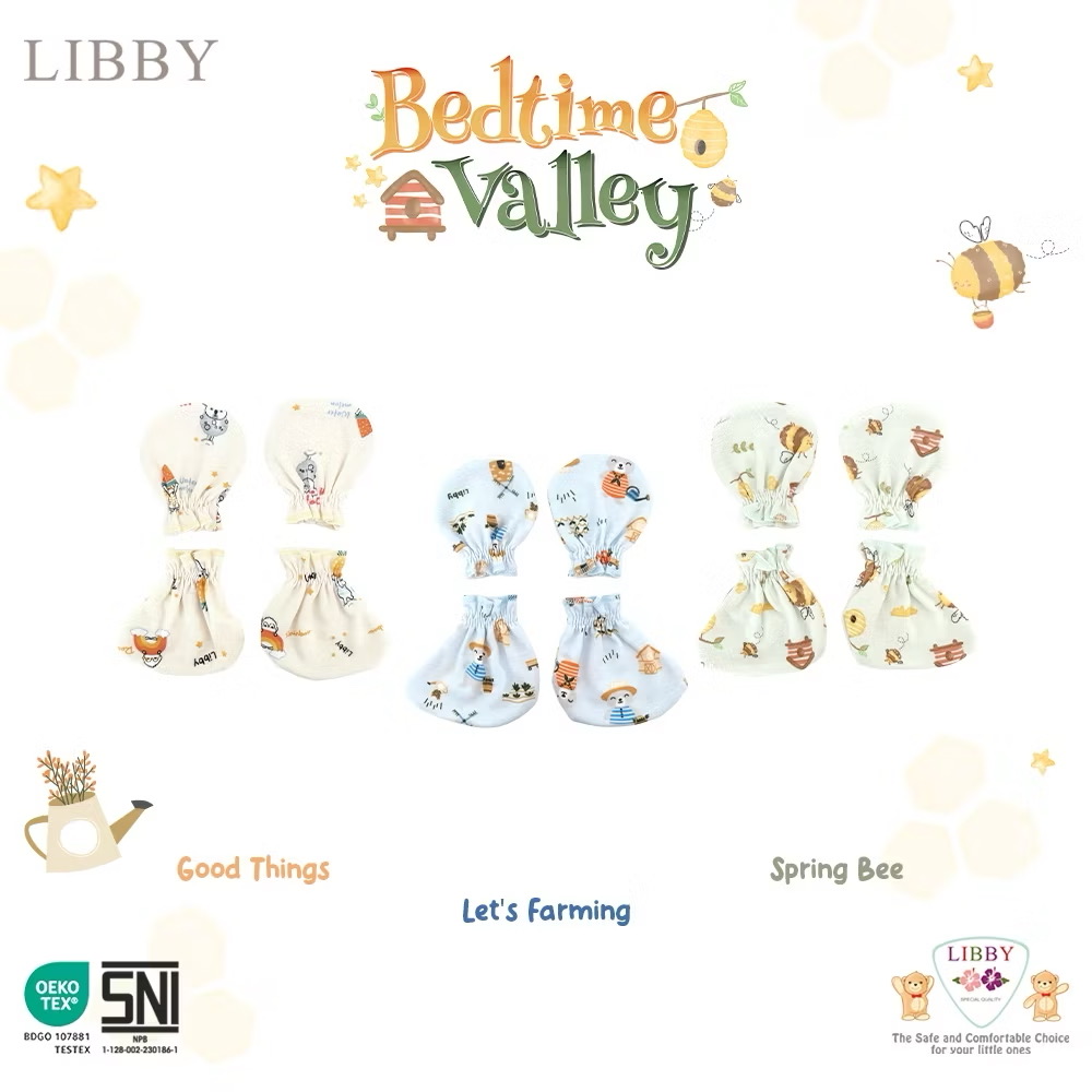 Libby Bedtime Valley Sarung Tangan Karet Bayi — Pilihan Variasi — foto 1