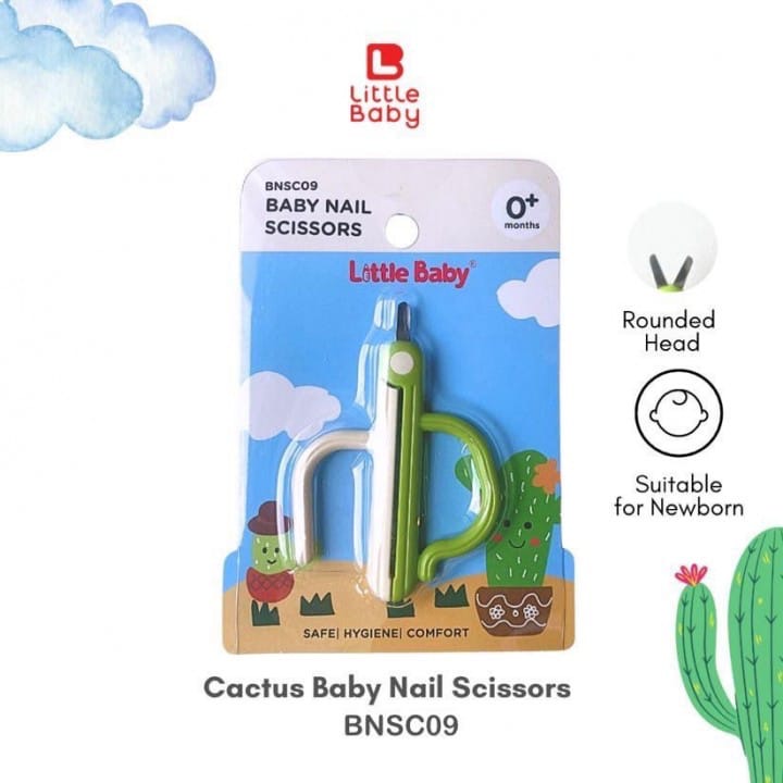 Little Baby Cactus Baby Nail Scissors BNSC09 0+ Bulan — foto 1