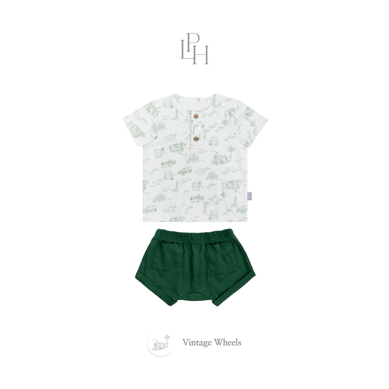 Little Palmerhaus Tommy Baby Attire Set — Pilihan Variasi — foto 1