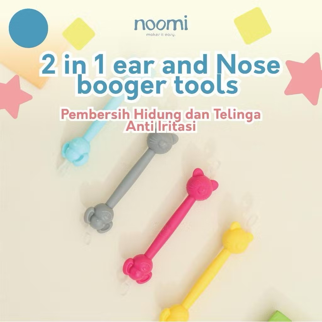Noomi 2-in-1 Pembersih Hidung & Telinga Bayi — foto 1