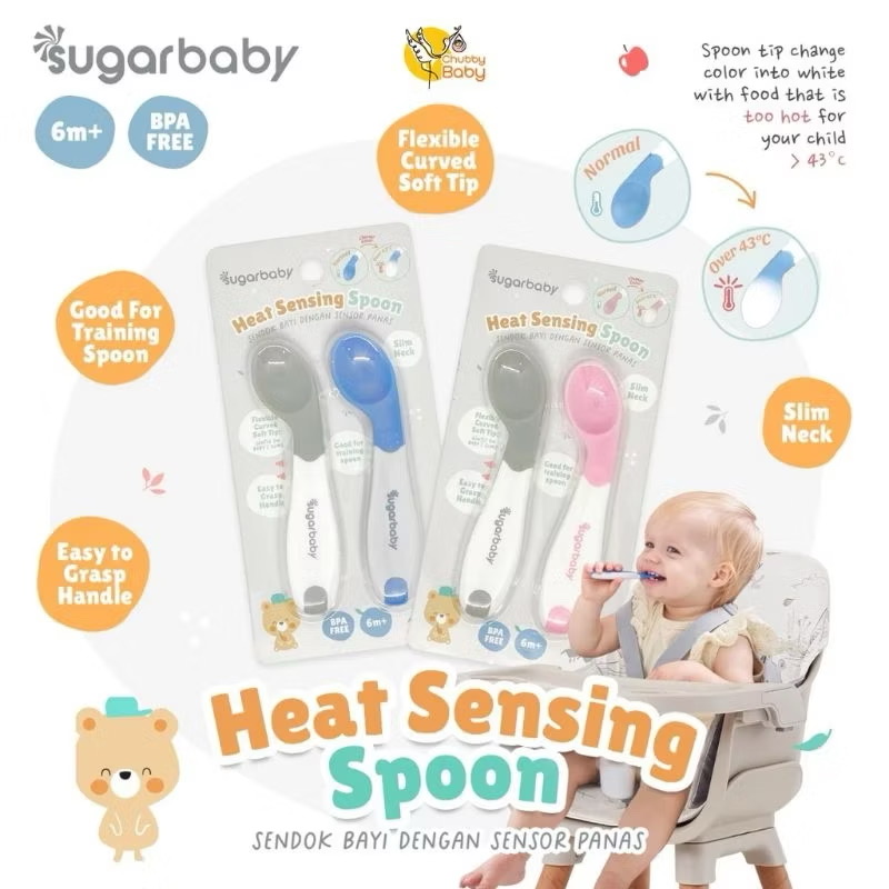 Sugarbaby Heat Sensing Spoon 6M+ — Pilihan Variasi — foto 1