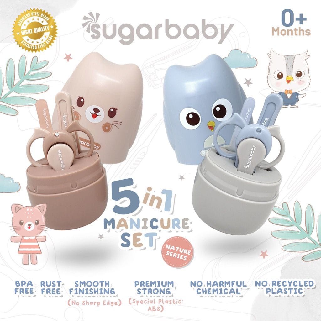 Sugarbaby Manicure Set 5 in 1 Nature Series — foto 1