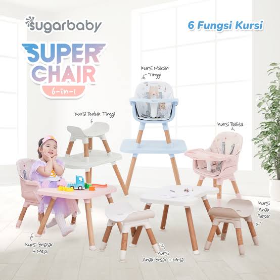 Sugarbaby Super Chair 6-in-1 — Pilihan Variasi — foto 1